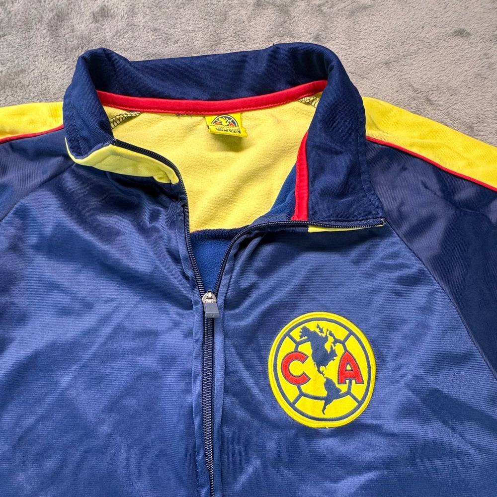 Club America Track Jacket‎ Full Zip Soccer Football XL See Measurements